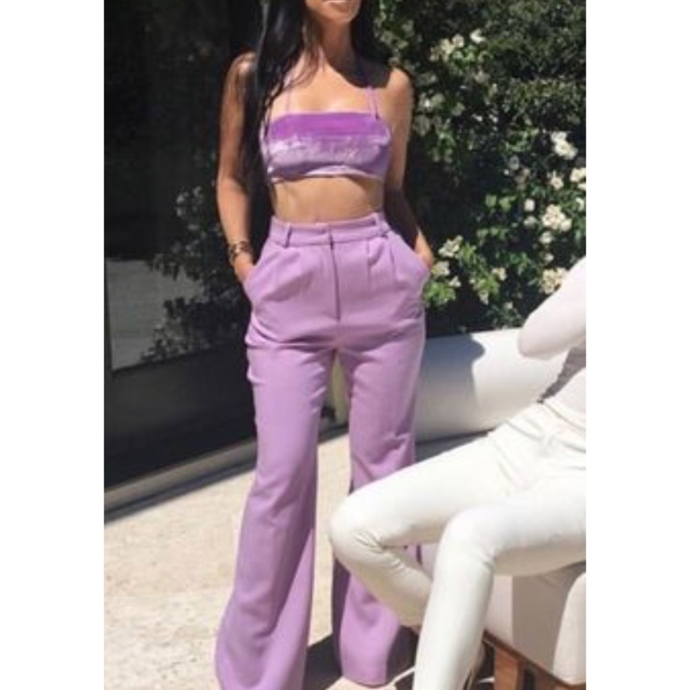 Kourtney Kardashian inspired pant set!!!!